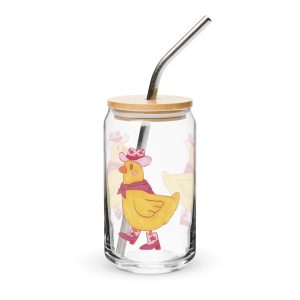 One Cluck Rodeo Glass