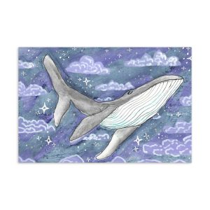 Whale of a Time Postcard